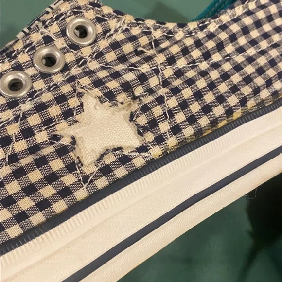 Converse One Star Gingham slip-on - Picture 9 of 10